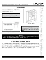 Preview for 7 page of Heatiator BCDV36 Installation And Operating Instructions Manual