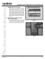 Preview for 14 page of Heatiator BCDV36 Installation And Operating Instructions Manual