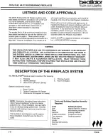 Preview for 3 page of Heatiator CH76 Installation & Operation Manual