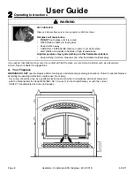 Предварительный просмотр 8 страницы Heatiator CONSTITUTION C40 Owner'S Manual