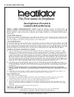 Preview for 51 page of Heatiator GB4336 Owner'S Manual