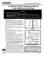 Preview for 8 page of Heatiator GC150 Owner'S Manual