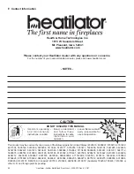 Preview for 68 page of Heatiator GDCH60 Series Owner'S Manual