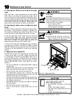 Preview for 19 page of Heatiator SILH50E-B Owner'S Manual