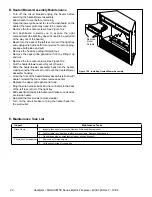 Preview for 20 page of Heatiator SILH50E-B Owner'S Manual