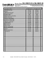 Preview for 26 page of Heatiator SILH50E-B Owner'S Manual