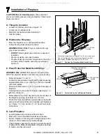 Предварительный просмотр 21 страницы Heatilator A36R Owner'S Manual