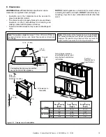 Предварительный просмотр 19 страницы Heatilator B-Vent Gas Appliance CB4236MIR Owner'S Manual