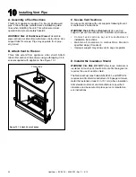 Preview for 24 page of Heatilator B-Vent Gas Fireplace BCBV36 Owner'S Manual