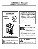 Heatilator BIR36-B Installation Manual preview