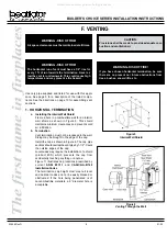 Preview for 8 page of Heatilator Builder's Choice BCDV36 Installation & Operating Instructions Manual