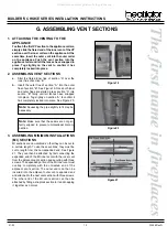 Preview for 13 page of Heatilator Builder's Choice BCDV36 Installation & Operating Instructions Manual