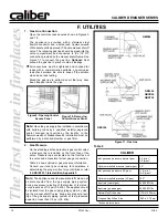 Preview for 10 page of Heatilator CALIBER DESIGNER B-VENT SERIES Installation And Operating Instructions Manual