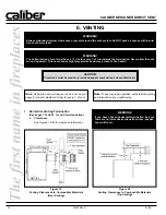 Предварительный просмотр 14 страницы Heatilator CALIBER DESIGNER DIRECT VENT Installation And Operating Instructions Manual