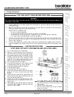 Предварительный просмотр 29 страницы Heatilator CALIBER DESIGNER DIRECT VENT Installation And Operating Instructions Manual