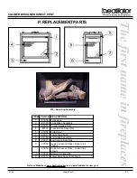 Предварительный просмотр 35 страницы Heatilator CALIBER DESIGNER DIRECT VENT Installation And Operating Instructions Manual