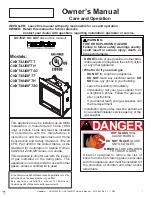 Heatilator CNXT4236IFTH Owner'S Manual preview