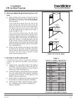 Предварительный просмотр 12 страницы Heatilator CONSTITUTION Installation & Operating Instructions Manual