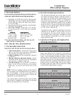 Предварительный просмотр 23 страницы Heatilator CONSTITUTION Installation & Operating Instructions Manual