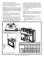 Предварительный просмотр 18 страницы Heatilator Direct Vent Gas Appliance CD4236ILR Owner'S Manual