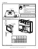 Preview for 9 page of Heatilator Direct Vent Gas Appliance CD4236MILR Owner'S Manual