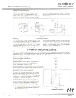 Предварительный просмотр 10 страницы Heatilator DX36AI Installation & Operating Instructions Manual