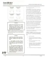 Предварительный просмотр 21 страницы Heatilator DX36AI Installation & Operating Instructions Manual