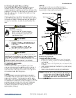 Предварительный просмотр 35 страницы Heatilator ECO CHOICE ECO-ADV-WS22 Owner'S Manual