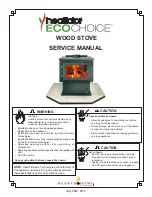 Heatilator ECO CHOICE WOOD STOVE Service Manual preview