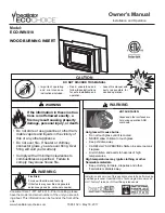 Preview for 1 page of Heatilator ECO-WINS18 Owner'S Manual