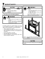 Предварительный просмотр 22 страницы Heatilator EHS3633 Owner'S Manual