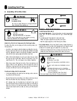 Предварительный просмотр 24 страницы Heatilator EHS3633 Owner'S Manual