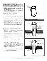 Предварительный просмотр 21 страницы Heatilator FL92 Installation Manual