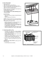 Предварительный просмотр 22 страницы Heatilator FL92 Installation Manual