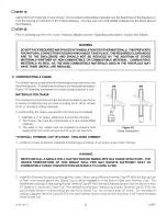 Предварительный просмотр 15 страницы Heatilator FL92A Installation & Operating Instructions Manual