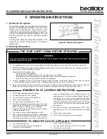 Preview for 21 page of Heatilator G136 Owner'S Manual And Installation Instructions