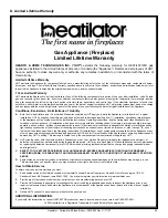 Предварительный просмотр 59 страницы Heatilator GBCL36 Series Owner'S Manual