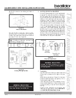 Предварительный просмотр 15 страницы Heatilator GCDC60 Installation & Operating Instructions Manual