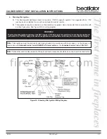 Предварительный просмотр 23 страницы Heatilator GCDC60 Installation & Operating Instructions Manual