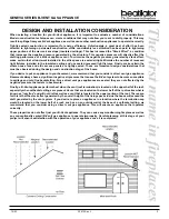 Preview for 3 page of Heatilator GGBR60 Installation & Owner'S Manual