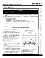 Preview for 17 page of Heatilator GGBR60 Installation & Owner'S Manual