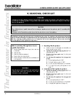 Preview for 18 page of Heatilator GGBR60 Installation & Owner'S Manual