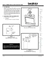 Предварительный просмотр 9 страницы Heatilator GNTC80 Installation & Operating Instructions Manual