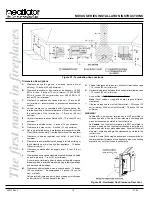 Предварительный просмотр 14 страницы Heatilator GNTC80 Installation & Operating Instructions Manual