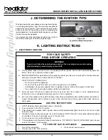 Предварительный просмотр 26 страницы Heatilator GNTC80 Installation & Operating Instructions Manual