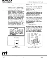 Предварительный просмотр 18 страницы Heatilator HB36A Installation & Operation Instructions