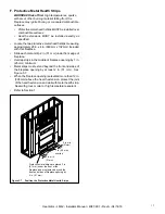 Предварительный просмотр 17 страницы Heatilator LM42 Installation Manual