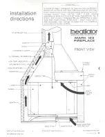 Предварительный просмотр 16 страницы Heatilator Mark 123-36F 3036 Installation Directions Manual