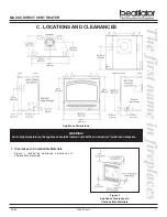 Предварительный просмотр 7 страницы Heatilator Maxus MAX60 Installation & Operating Instructions Manual