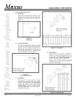 Предварительный просмотр 14 страницы Heatilator Maxus MAX60 Installation & Operating Instructions Manual